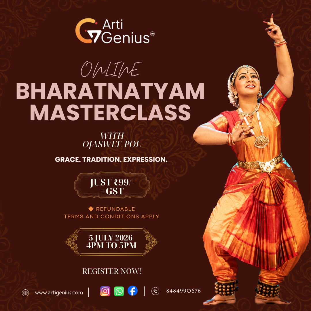 Online Bharatanatyam Masterclass with Ojaswee Pol