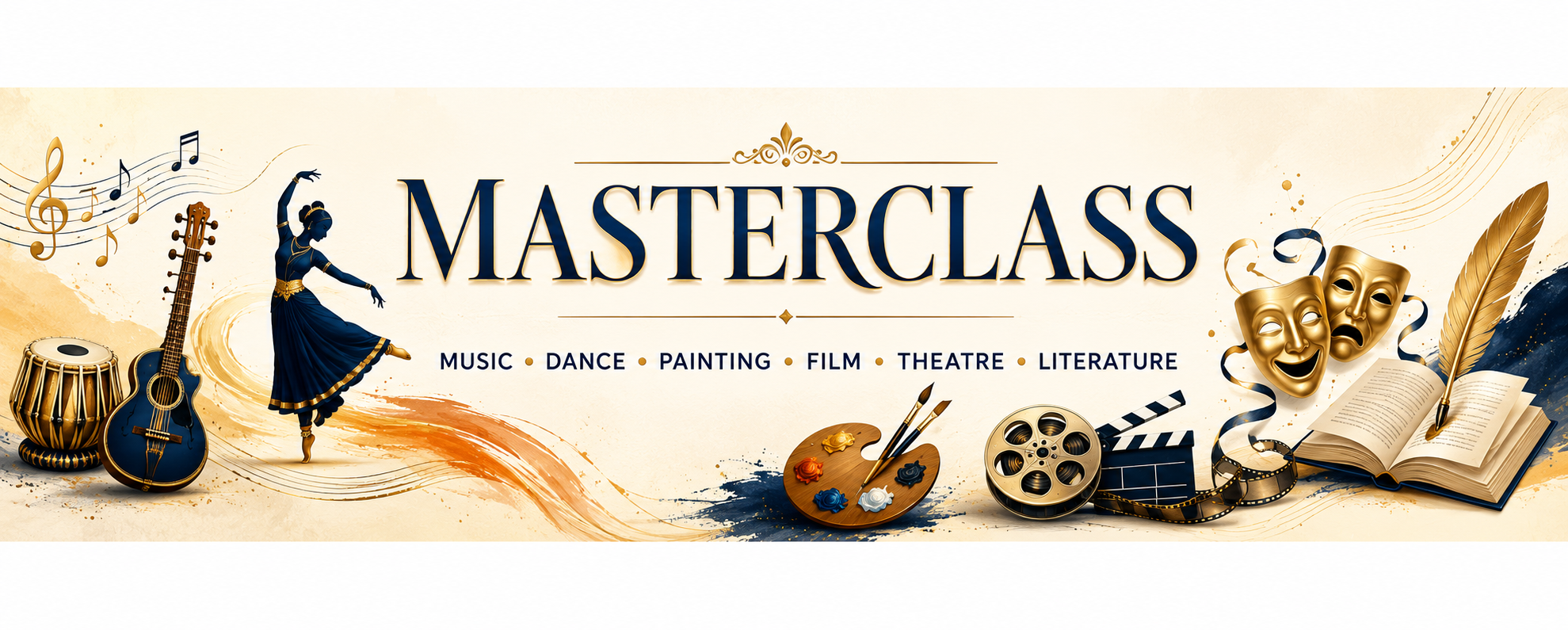 Masterclass — Dance, Music, Painting, Literature, Film, Theatre
